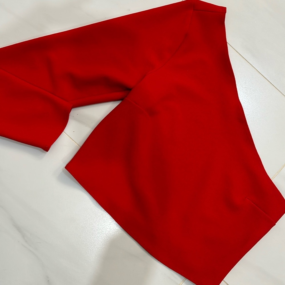 Long-Sleeve One-Shoulder Top Abercrombie & Fitch